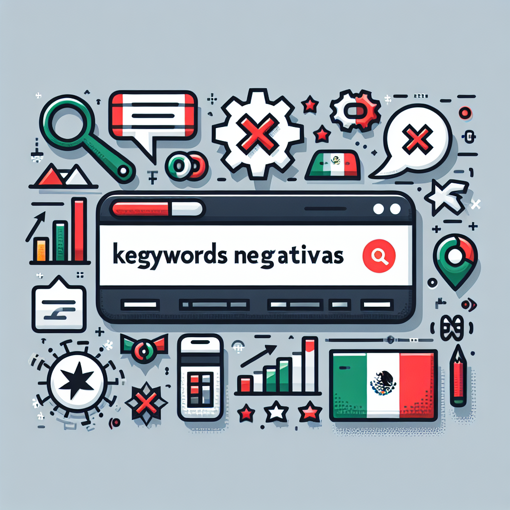 ¿Qué son las keywords negativas y cómo usarlas en Google Ads en México?