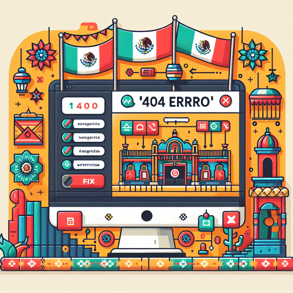 ¿Qué son los errores 404 y cómo solucionarlos en México?